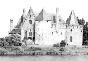 Kasteel Radboud in de 30-er jaren van de 20ste eeuw.