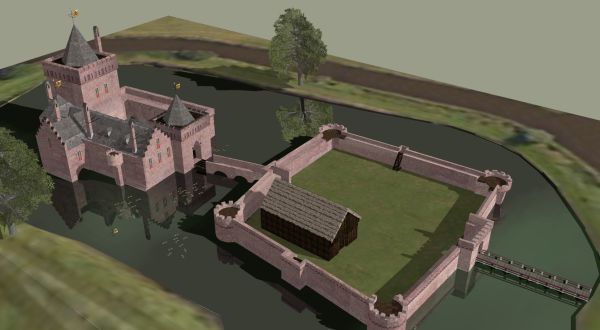 Reconstructie van de Nieuwburg